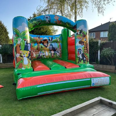 Jungle bouncy castle
